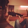 working out
