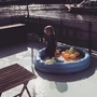 haha, he fell in
